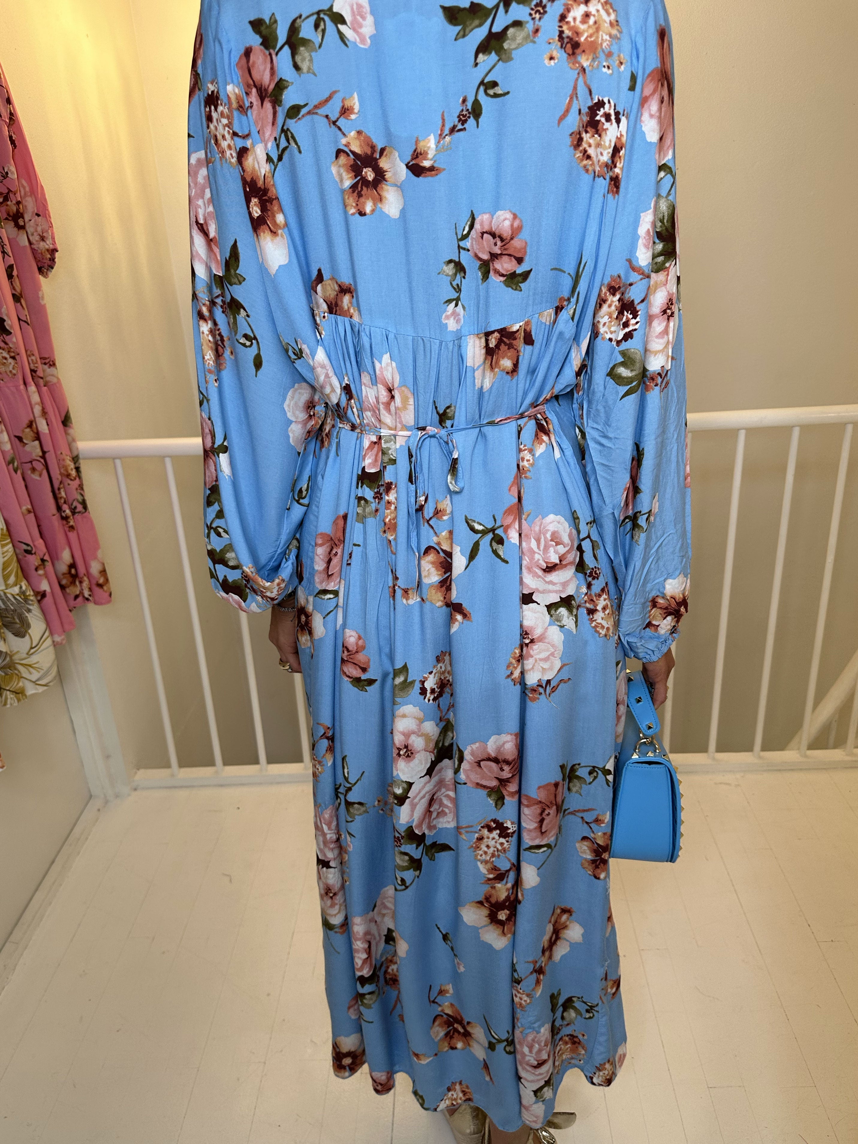 Adelaida Flower - Tunikaklänning med snäckor och fransar